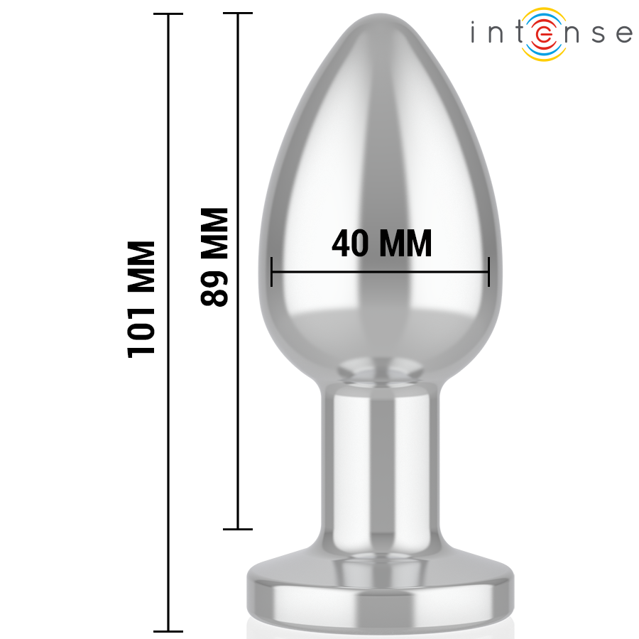 Intense - Vibrating Anal Plug L