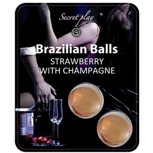 Secretplay - Brazilian Balls Strawberries & Sparkling Wine