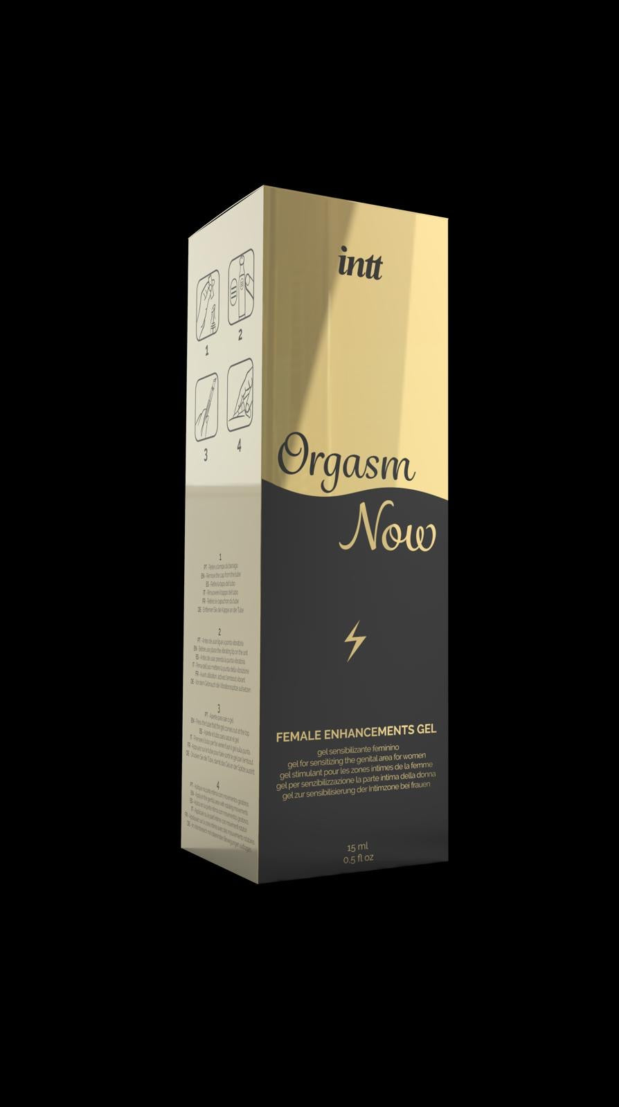 Intt - Gel clitoriano com aplicador vibratório
