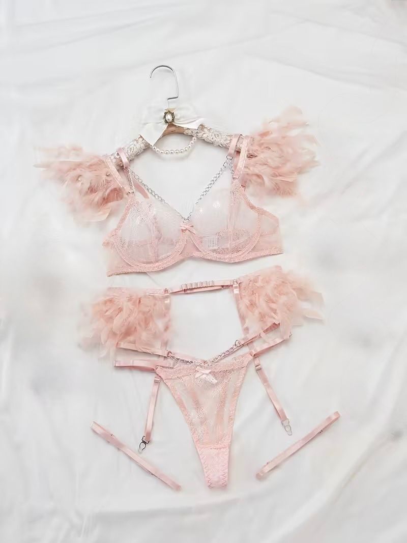 Reina de Plumas - set 4pc