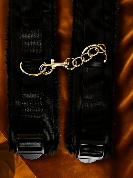 Algemas de pêlo e tecido ajustáveis