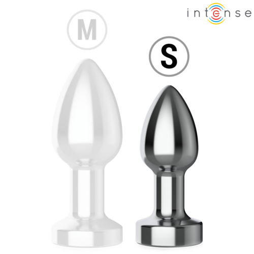 Intense - Plug anal vibratório com LED e controlo remoto