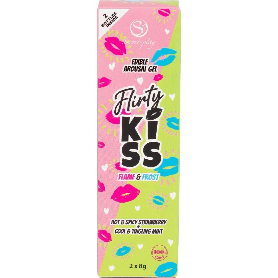 Secretplay- Flirty kiss Flame & Frost 2x8gr